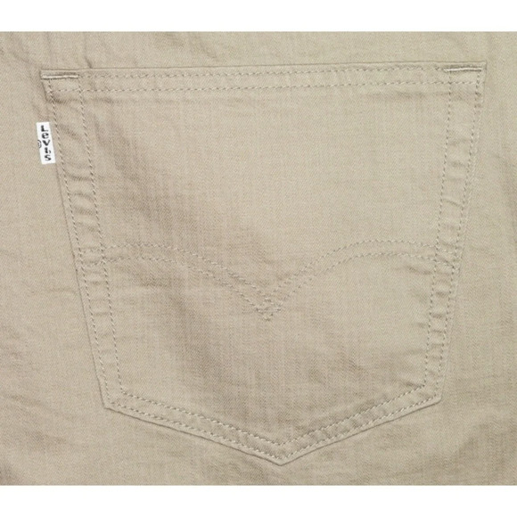 Levi's 559 Relaxed Jeans Tan Big and Tall 64 X 34 - Picture 3 of 6